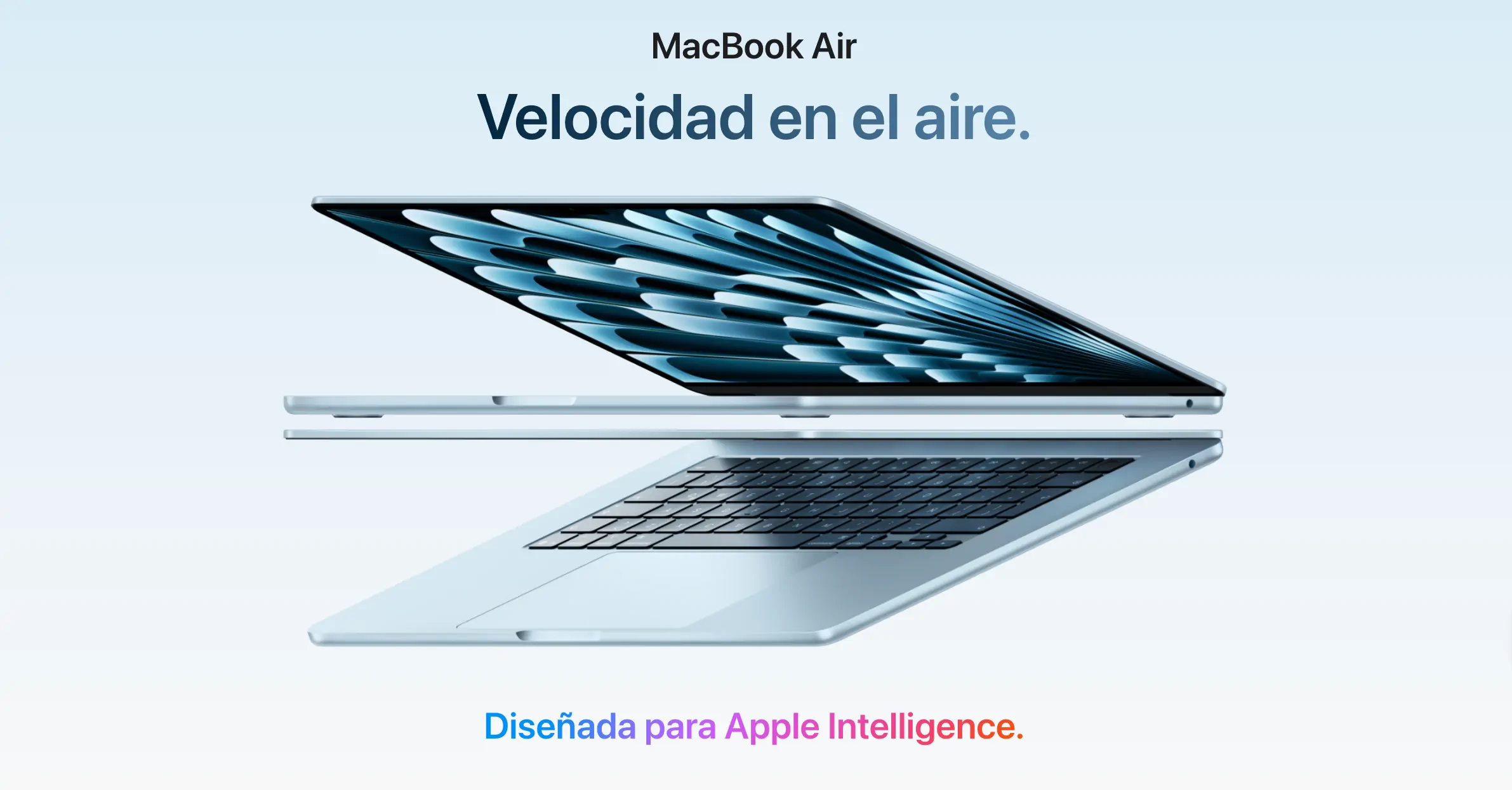 Apple MacBook Air 13” M4, 16GB RAM, 256GB SSD, GPU 8 núcleos (Sky