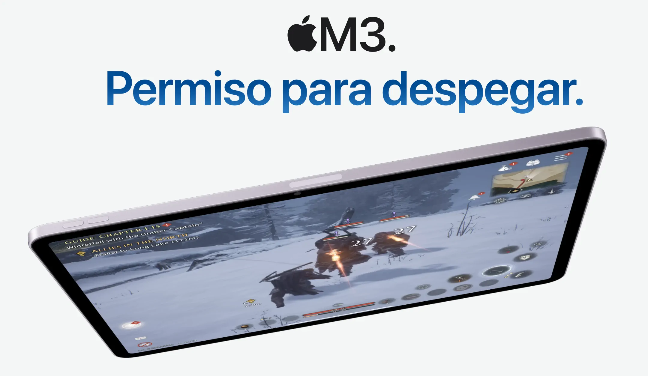 Apple 13″ iPad Air con Chip M3 (128GB, Wifi, Space Gray) – Hooli